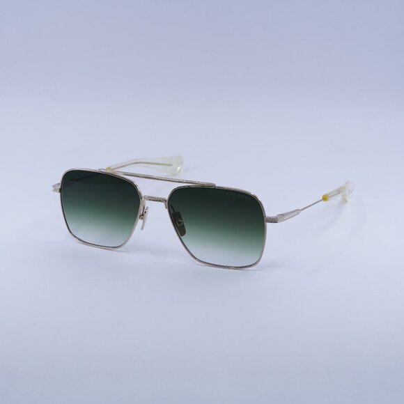 Dita FLIGHT-SEVEN DTS-111-5 Sunglasses Gold Aviator Frame, Green Lenses - Picture 1 of 12